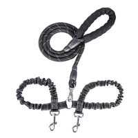 HKM-031123 Dual Head Nylon Traction Belt for Dogs - Available in Sizes S and M