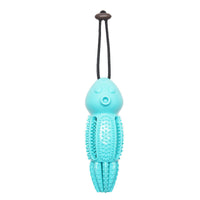 HKM-0312253 Molar Cleaning Octopus Toy for Dogs - Pet Dental Care Device in Red, Blue, Green