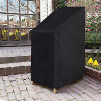 HKM-031315 Waterproof Dust Cover Chair Set with UV Protection – 210D Polyester, Silver Lining