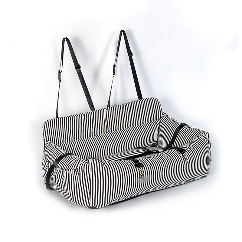HKM-0313661 Removable Pet Dog Travel Car Safety Nest - Canvas, Fashionable Design, Multiple Colors Available