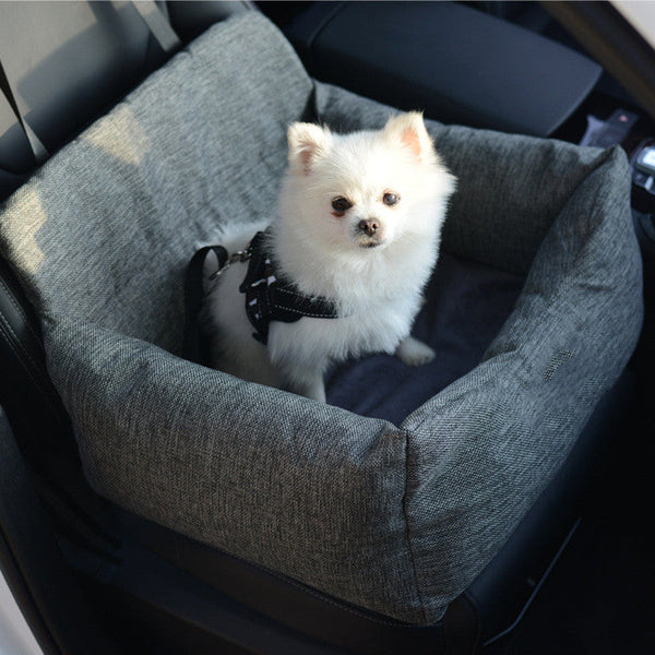 HKM-0313661 Removable Pet Dog Travel Car Safety Nest - Canvas, Fashionable Design, Multiple Colors Available
