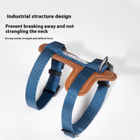 HKM-0314045 Cat Chest and Back Harness Leash Set - Reflective Nylon Options in Various Colors