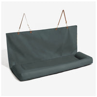 HKM-0316221 Detachable and Washable Minimalist Pet Mat for Single and Full Car Seats - Available in Green, Gray, Blue