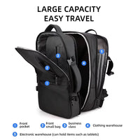 HKM-031635 Waterproof 17-Inch Laptop Backpack with Custom Logo Space and Multiple Compartments