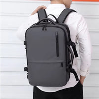 HKM-031635 Waterproof 17-Inch Laptop Backpack with Custom Logo Space and Multiple Compartments