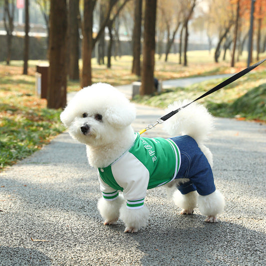 HKM-031827 Cozy Four-Legged Pet Sweater in Multiple Colors and Sizes