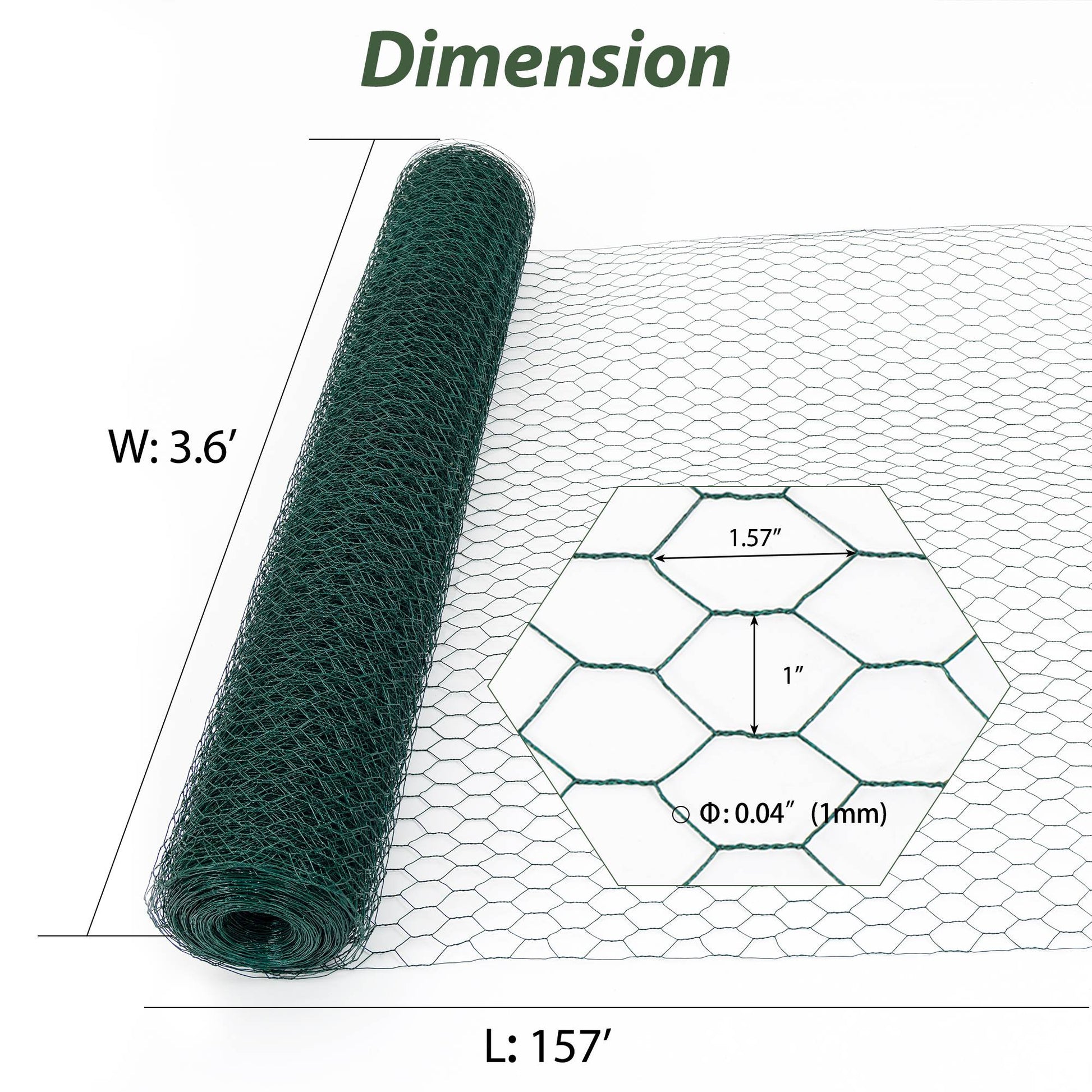 HKM-0318781 Heavy Zinc Coated Field Wire Fencing for Livestock Protection and Garden Use