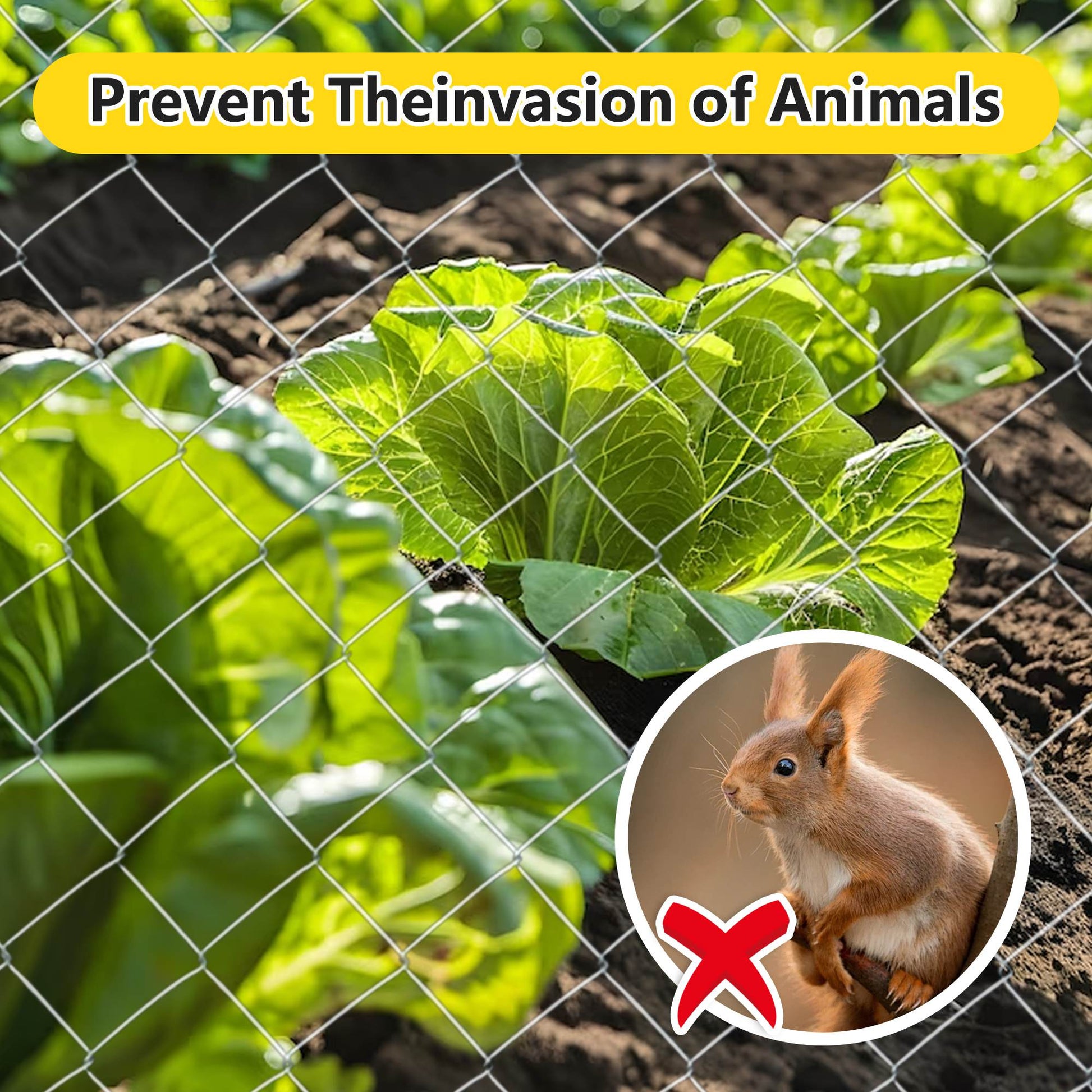 HKM-0318781 Heavy Zinc Coated Field Wire Fencing for Livestock Protection and Garden Use