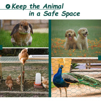 HKM-0318781 Heavy Zinc Coated Field Wire Fencing for Livestock Protection and Garden Use