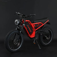 HKM-031891 AEKZ 52V 1500W Electric Beach Pedal Bicycle with 25Ah Lithium Battery, 7-Speed Gear, 20inch Aluminum Alloy Frame