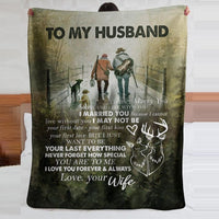 HKM-031891 Cartoon Deer Print Flannel Blanket for All Seasons - Soft Polyester Comfort