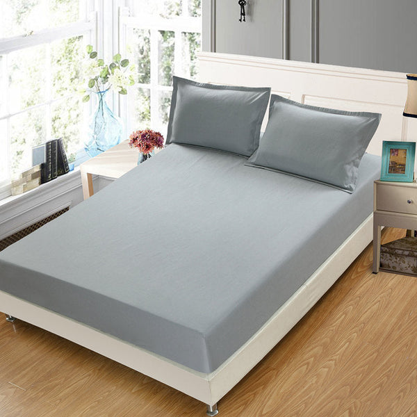 HKM-031891 Soft Knitted Mattress Cover - Available in Multiple Colors and Sizes