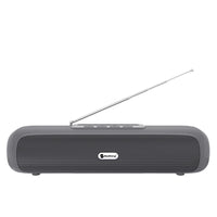 HKM-031891 Wireless Long-Range Radio Subwoofer with 5W Dual Speakers and 10M Working Distance