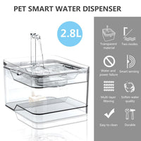 HKM-0320957 Automatic Induction Water Dispenser with Intelligent Detection - 2.8L Capacity, USB Charging, ABS Material