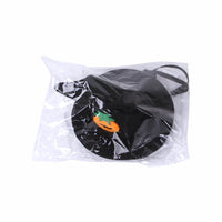 HKM-0321981 Pet Cat Pumpkin Hat for Halloween - Adjustable Cloth Headgear with Embossed Design