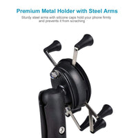HKM-032275 Universal Bicycle Phone Mount Bracket - Durable ABS Silicone Car Mount for Mobile Devices