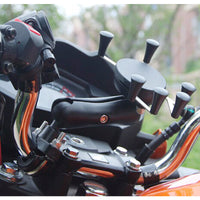 HKM-032275 Universal Bicycle Phone Mount Bracket - Durable ABS Silicone Car Mount for Mobile Devices