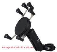 HKM-032275 Universal Bicycle Phone Mount Bracket - Durable ABS Silicone Car Mount for Mobile Devices