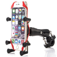 HKM-032275 Universal Bicycle Phone Mount Bracket - Durable ABS Silicone Car Mount for Mobile Devices