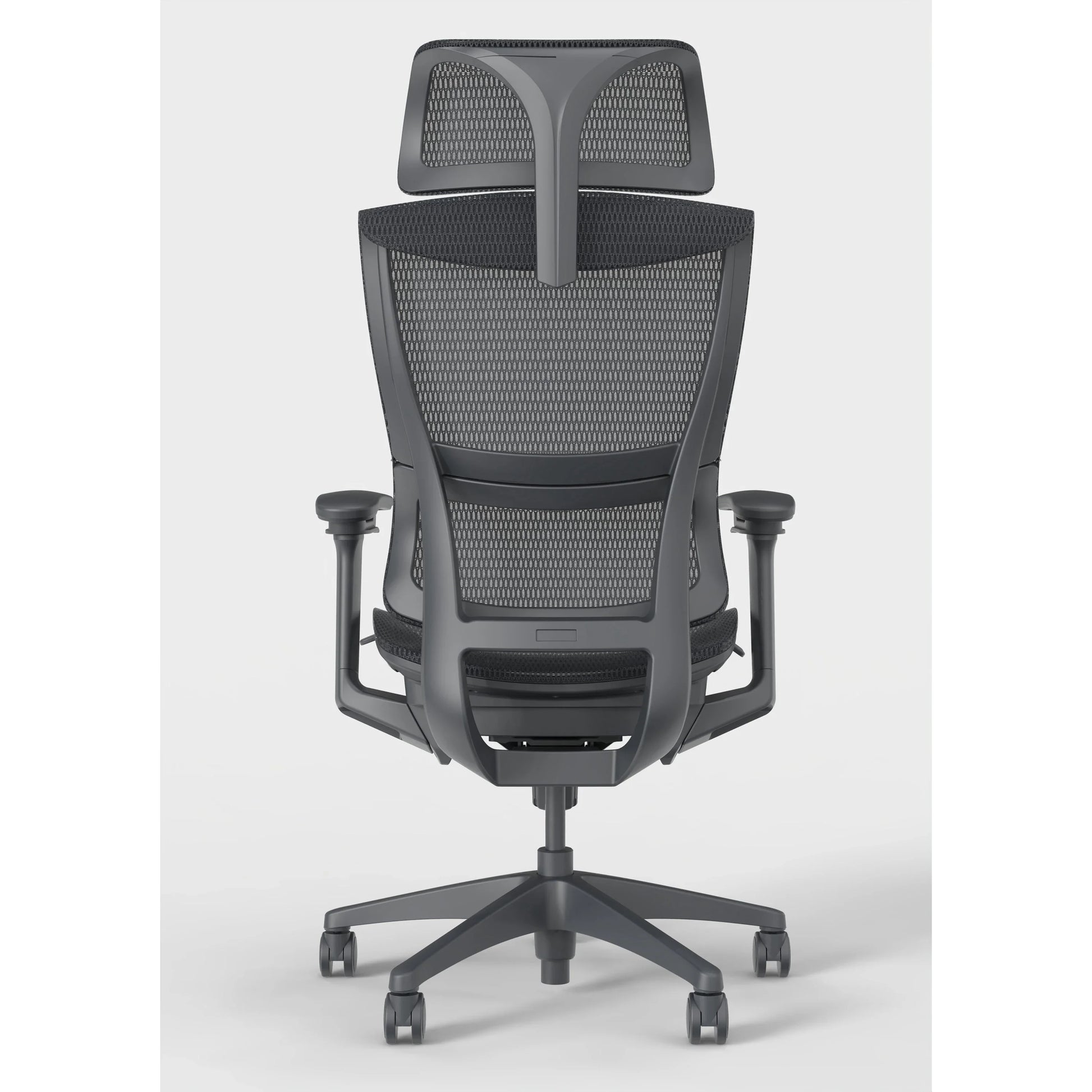 HKM-032339 Ergonomic Mesh Executive Chair with 4D Armrests and Adjustable Backrest