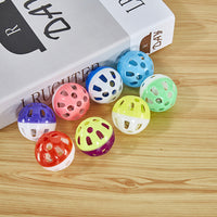 HKM-0324541 Interactive Cat Toy with Hollow Plastic Bell for Engaging Playtime