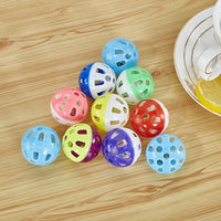 HKM-0324541 Interactive Cat Toy with Hollow Plastic Bell for Engaging Playtime