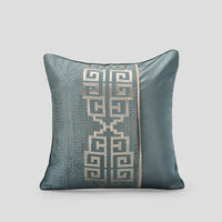 HKM-032467 Chinese Style Jacquard Pillow Cover - Modern High-Precision Cushion for Living Room and Commercial Spaces