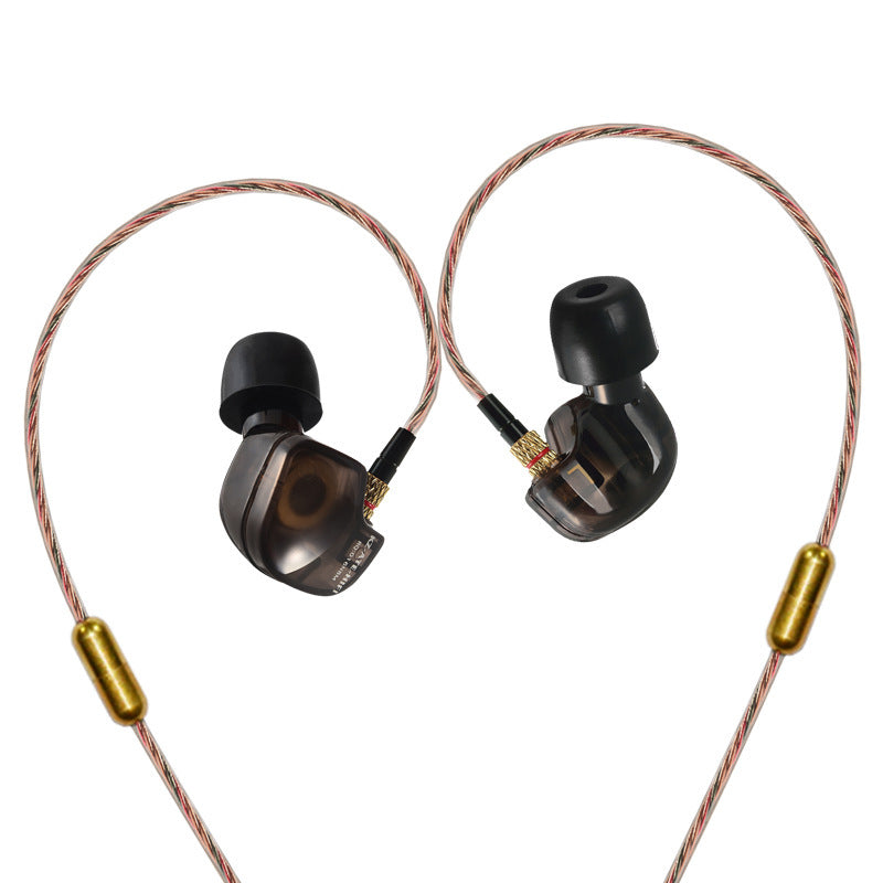 HKM-032467 KZ-ATE Wired Headphones with Subwoofer and 8mm Moving Coil Unit