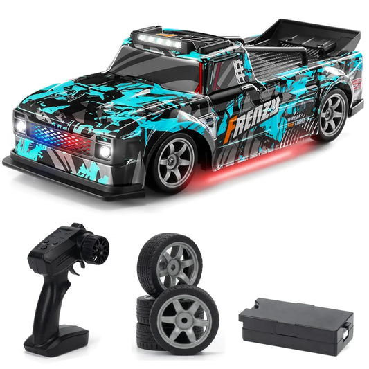 HKM-032531 1:16 Scale Remote Control Drift Car - Electric 4x4 RC Racing Car for Kids and Beginners