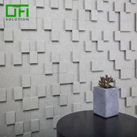 HKM-032595 Acoustic Polyester Fiber Wall Panel for Interior Decoration