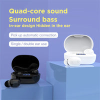 HKM-032723 Wireless Bluetooth 5.0 Earbuds with Microphone and Waterproof Design