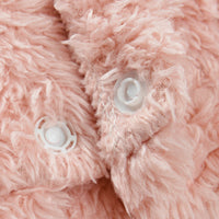 HKM-0327357 Cotton Cartoon Bear Ear Coat for Pets - Double-Sided Velvet Fabric