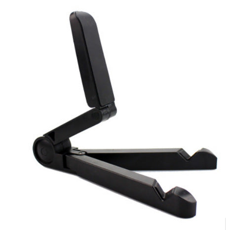 HKM-032787 Folding Plastic Triangle Stand for iPad and iPhone - Universal Mobile Device Holder