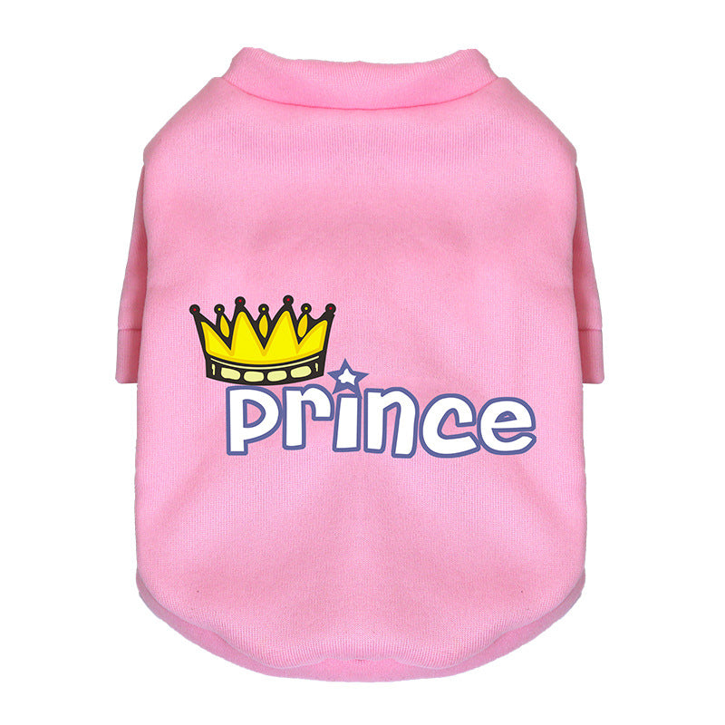 HKM-0327997 Fleece-Lined Dog Sweater in Various Colors and Sizes, Casual Pet Clothing