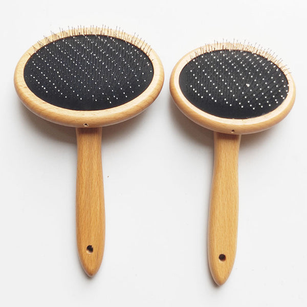 HKM-0328509 Round Bead Needle Comb for Beauty Care - Stainless Steel, Small & Large Sizes Available