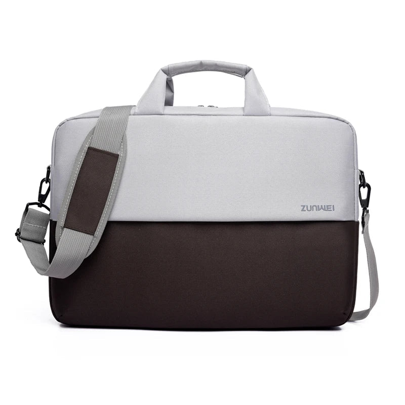 HKM-033107 Waterproof 14-Inch and 15-Inch Multi-Function Shoulder Business Laptop Bag Briefcase