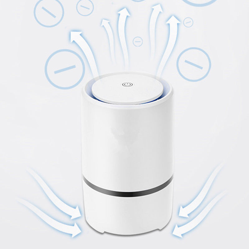 HKM-033235 Compact USB Air Purifier for Low Noise Home Air Cleaning