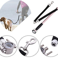 HKM-0332477 Stainless Steel Bicycle Leash for Walking Dogs, 46x2.2CM