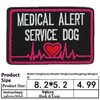 HKM-0334525 Embroidered Velcro Patch for Pet Accessories - Customizable Decorative Sticker