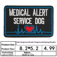 HKM-0334525 Embroidered Velcro Patch for Pet Accessories - Customizable Decorative Sticker