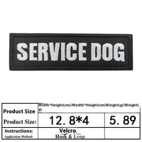 HKM-0334525 Embroidered Velcro Patch for Pet Accessories - Customizable Decorative Sticker