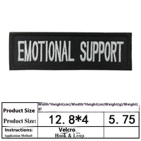 HKM-0334525 Embroidered Velcro Patch for Pet Accessories - Customizable Decorative Sticker