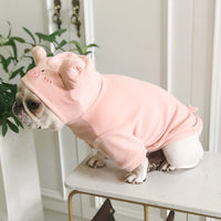 HKM-0336829 Cozy Mink Pig Sweater for Cats and Dogs - New Year's Creative Pet Apparel