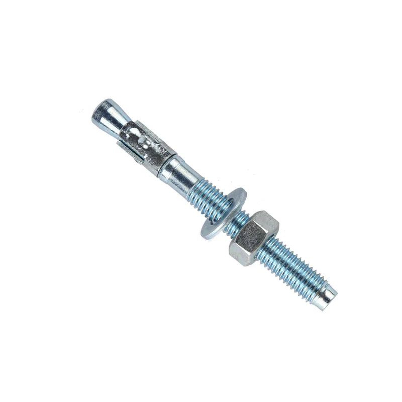 HKM-033747 Durable Carbon Steel Zinc Plated Wedge Anchor Bolt with Nut for Secure Fixing