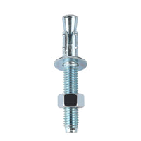 HKM-033747 Durable Carbon Steel Zinc Plated Wedge Anchor Bolt with Nut for Secure Fixing