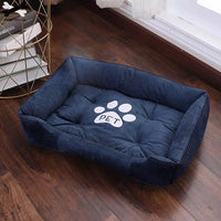 HKM-0338493 Winter Warm Pet Bed for Dogs and Cats - Soft PPCotton Material, Available in Multiple Sizes