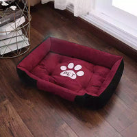 HKM-0338493 Winter Warm Pet Bed for Dogs and Cats - Soft PPCotton Material, Available in Multiple Sizes