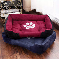 HKM-0338493 Winter Warm Pet Bed for Dogs and Cats - Soft PPCotton Material, Available in Multiple Sizes