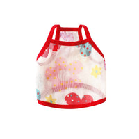 HKM-0339005 Thin Sun Protection Mesh Vest for Dogs - Multiple Floral and Print Styles Available