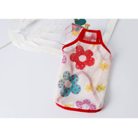 HKM-0339005 Thin Sun Protection Mesh Vest for Dogs - Multiple Floral and Print Styles Available